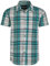 Weird Fish Judd Organic Cotton Short Sleeve Check Shirt White Size 2XL