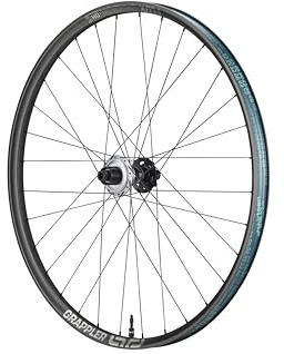 E13 Unisex-Adult Black Roue arrière Grappler Sidekick Flux Carbon-Downhill-29 x 30mm-32t-148x12mm-Mini HG Driver, ONE Size