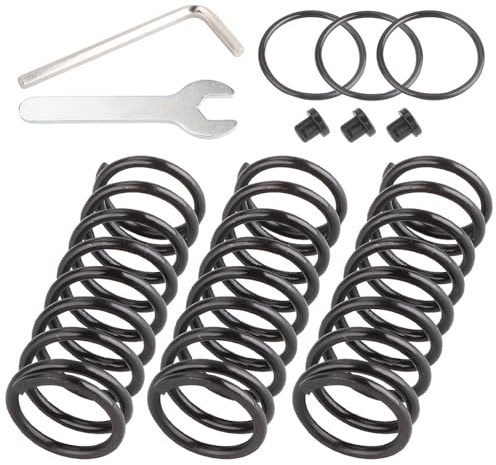 Alriedy 3-teiliges Upgrade-Pedalfeder-Set — Bremspedal Gashebel Kupplung Pedal Feder Kit | Für Logitech G27 G29 G920 G923 Upgrade Mod Bremspedal Federsatz