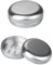 Juego de 2 platos de jabón impermeable de aluminio de metal con estante de goteo para viajes camping