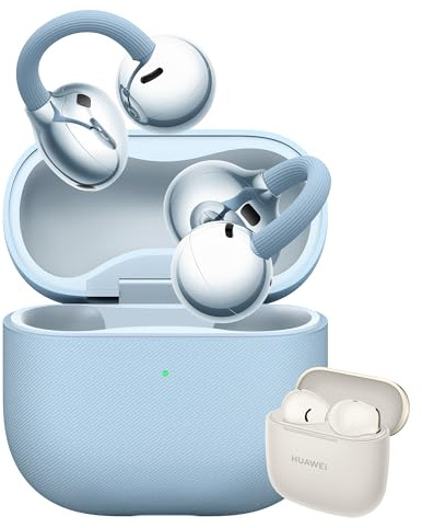 HUAWEI FreeClip 2 Blau+ FreeBuds SE 3 Beige, Kabellos Bluetooth Kopfhörer, Besonders leicht für ganztägigen, Kristallklare Anrufe, iOS & Android, 30 Monate Garantie