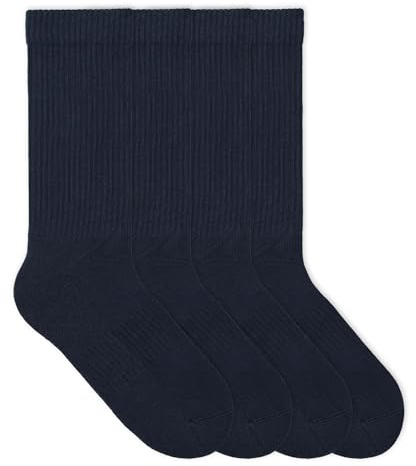 von Jungfeld Tennissocken Herren & Damen im Retro Look - Atmungsaktive Sportsocken aus Bio-Baumwolle, langlebig, rutschfest - Gr. 36-46