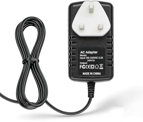 K89urty Replacement 5V AC-DC Adapter for John Lewis db545-1 Spectrum Solo DAB FM RADIO