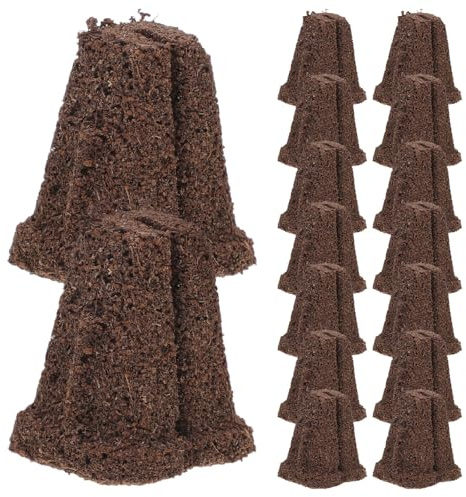 Luxshiny 30 Pezzi Blocchi di Coltivazione Fuori Suolo, Cubi Radicanti per Piante, Cocco e Torba, Aerazione, per Talee e Germinazione di Frutta e Verdura, Giardinaggio All'aperto