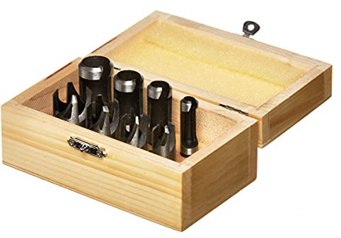 Amtech F3620 Plug Cutter in Wooden Box