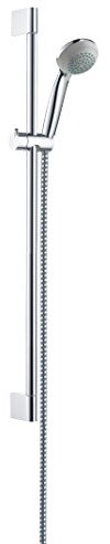 hansgrohe Crometta 85 Set de douche Mono Green avec barre Unica'Crometta 65 cm et porte-savon, chromé, 27652000
