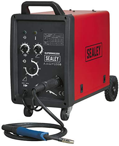 Sealey Supermig200 Professional Mig Welder 200Amp 230V with Binzel Euro Torch