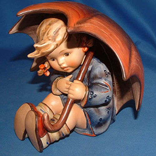 M.I.Hummel Hum 152/B/0-Geborgen (Mädchen) Figuren, Keramik, Mehrfarbig, One Size