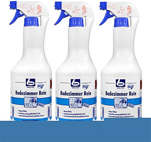 3x Dr. Becher Badezimmer Rein - 1 Liter - B00F1MZZK2 | Flasche (1 l)