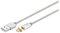 Goobay Magnetisches Micro USB Ladekabel Datenkabel 1,2 m