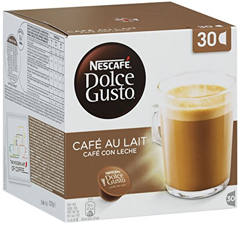 NESCAFÉ Dolce Gusto Café Au Lait Coffee Pods+C41 (Total 90 Servings)