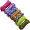 7 pcs Kit per bracciali Paracord Corda da Paracadute Corda per Sopravvivenza Corda Set Fai da Te da intrecciare a Mano Outdoor Activities Camping Cord Decorative Pendant Nylon Corda (Colorful x 7 pcs)