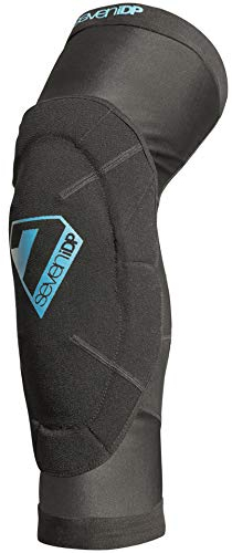 Seven Unisex Sam Hill Knieschützer, schwarz-blau, XL