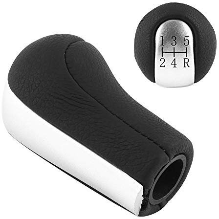 Akozon Schaltknaufkopf,5 Gang Auto Schaltknauf Stick Kopf Handball Hebel Auto Schaltknauf Stick Manuelle Geschwindigkeit Auto Schaltknauf Kopfhebel Schalthebel für Corolla/Verso/RAV4/Aygo