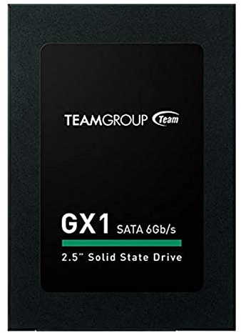 Team Group T253X1240G0C101 SSD GX1 Series Internal Solid State Drive 240GB SSD Disk 2.5 Inch SATA III 6.0 Gb/s Read 500MB/s Write 400MB/s
