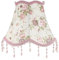 BESTonZON Paralume Vintage Paralume Vittoriano Rosa Con Perline Coprilampada In Stoffa Con Frange E27 Coprilampada In Stoffa Europeo Antico Clip Di Ricambio Sulla Lampadina 25 Cm Rosa