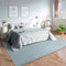 Mia's Teppiche Olivia Wohnzimmer/Schlafzimmer Teppich - waschbar - 160x220 cm, Blau