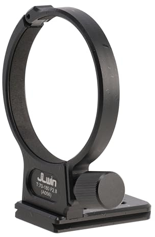 Hersmay Metall Stativschelle Tripod Mount Ring für Tamron 70-180 mm F/2.8 Di III VXD - für Sony E-Mount(A056) Objektiv mit 1/4 & 3/8 Schrauben Schnellwechselplatte für Acra-Swiss-Stativ