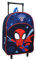 mybagstory - Rucksack für Kinder, Trolley – Spidey – Spiderman – Marvel – Blau – Kinder – Schule – Kindergarten – Jungen – 33 cm – verstellbare Träger – Rollen – Geschenkidee, Spidey blau, Kinder,