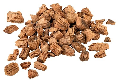 MaMeMi Korkeiche Brocken [ca. 13 mm] – Grobe Korkstücke für Dekoration und BAU von Weihnachtskrippen und Modellbaulandschaften – Naturmaterial für Miniaturbau und Krippenzubehör