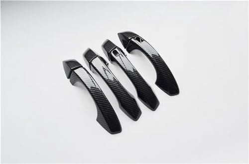 NINOMA Stylisme Autocollant Décoratif Pour Poignée De Porte Extérieure Voiture Accessoire Extérieur Pour Serrure De Porte Pour SEAT Pour Leon MK3 2013-2019(Style 2)