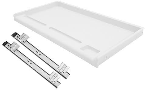 GRADENEVE Ergonomic Keyboard Tray with Pop Out Drawer Under Desk Keyboard Mount Sliding Desk Keyboard Holder for Office Use