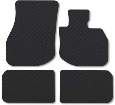 Compatible with BMW iX2 (2024+) 3mm Rubber Car Mats | Tailored Fit Durable Floor Mats Full Coverage Protection Waterproof Accessories Easy Clean Anti Slip Made in the UK