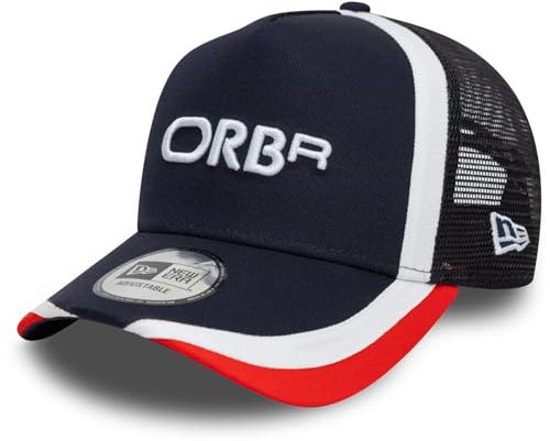 New Era A-Frame Snapback Trucker Cap - Retro Red Bull Racing