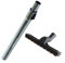 Asta telescopica per tubo con spazzola per pavimenti in legno duro, kit per aspirapolvere, per attacchi per aspirapolvere da 32 mm