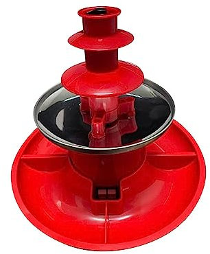 Chocolate Fountain Fondue Maker - 3 Stage Auger Style, Standard Plug, 200G Capacity
