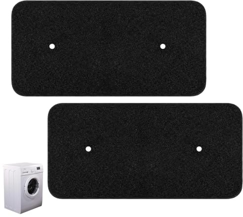 2 Pcs Tumble Dryer Filter Replacement, 272x126x10mm Sponge Filter Compatible with Hoover Candy 40006731, for Condenser & Heat Pump Dryers - Reusable Lint Filter Accessory