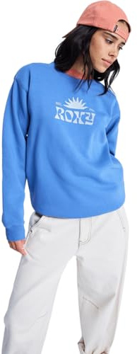 Roxy 2026 Damen Surf Stoked Crew Brushed Vint Sweatshirt – Dutch Blue