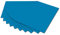 folia 6134 - Fotokarton Mittelblau, 50 x 70 cm, 300 g/qm, 10 Bogen - zum Basteln und kreativen Gestalten von Karten, Fensterbildern und für Scrapbooking