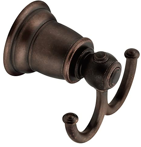 Moen Kingsley YB5403ORB Doppelter Kleiderhaken, ölgerieben Bronze
