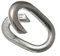 Chain Fence Repair Link 7Mm 9/32 Inch Weatherproof Bzp Zinc Plated
