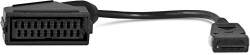 TechniSat Mini SCART-Adapter/kompatibel zu ausgewählten ISIO-Netsehern und Receivern (TechniTwin ISIO, TechniPlus ISIO, TechniVision ISIO, Digit ISIO S2) schwarz