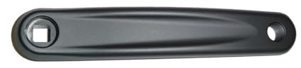 Kurbel links Alu, 170 mm, 4-kant, schwarz, SunRace