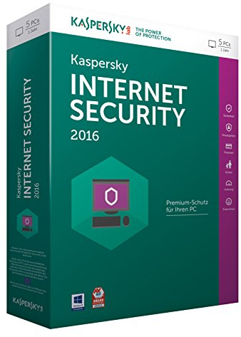 Kaspersky Internet Security 2016 - 5 PCs / 1 Jahr