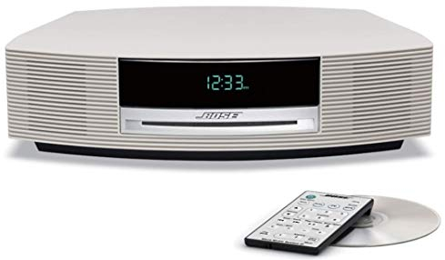 Bose Wave Music System III with Analog Am/FM Radio, CD Player and Alarm Clock ... (Platinum White)