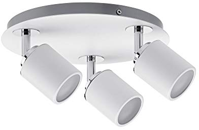 Paulmann Spotlight Tube IP44 max. 3x10W GU10 Weiß/Chrom 230V Metall