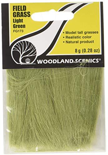 F173 WOODLAND SCENICS FIELD GRASS LIGHT GREEN
