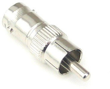 RiteAV - Adaptador BNC hembra a RCA macho