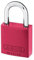 Abus 72/40 Cadenas en aluminium 40 mm Rouge
