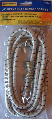 96 HEAVY DUTY WHITE BUNGEE CORD SET