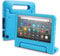 TNP Shock Proof Case for All New Fire 7 Tablet (9th Gen, 2019 Release) - For Kid Friendly Child Proof Anti Slip Impact Drop Light Weight Convertible Handle Stand Cover Protective Case (Blue)