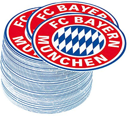 Bayern MÜNCHEN Bierdeckel Emblem 50 St. FCB/Deckel/Bier-Deckel