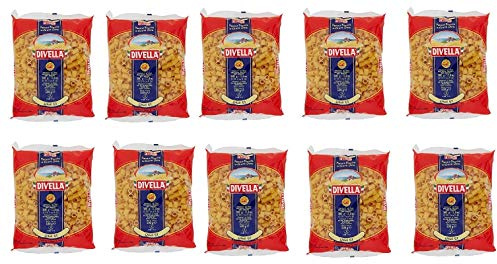 10x Pasta Divella 100% Italienisch N° 61 Ditali 500 g