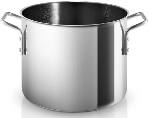 EVA-TRIO | Topf 4.8l RS keramischer | Hitzebeständig bis 400 ˚C | Edelstahl mit Ceramic