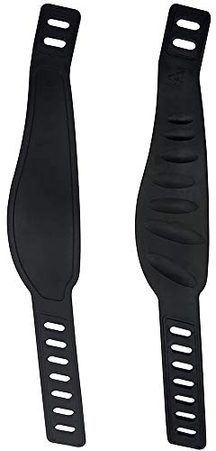 2 Stücke Fuß Pedal Gurte, Einstellbare Länge Fahrrad pedalriemen Kind, Gummi Pedal Gurte Heimtrainer Straps für Spinning Heimtrainer Fahrrad oder Gym(style2)