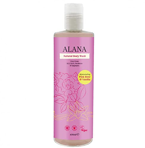 Pink Rose Vanilla Natural Body Wash 500Ml